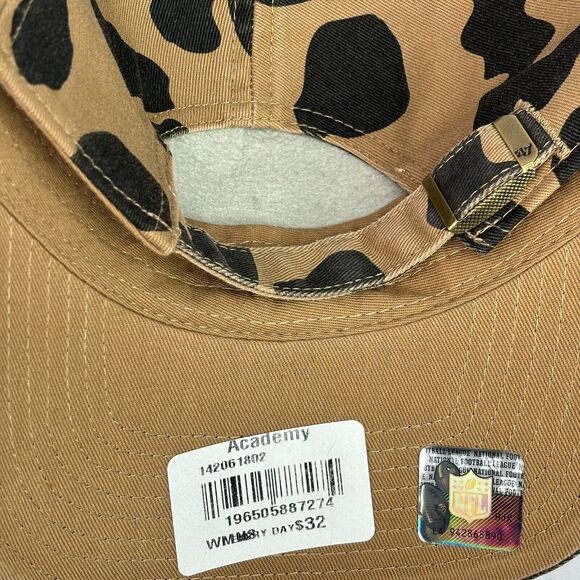 47 Brand Women’s Clean Up Dallas Cowboys Camo Adjustable Strapback Hat Cap Dak - Picture 5 of 5